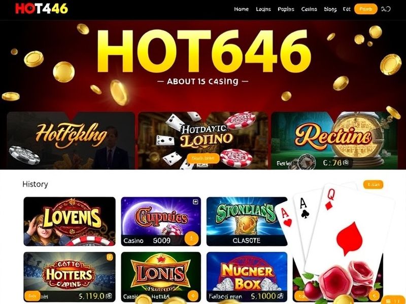 Welcome to hot646.com - Your premier destination for real money gambling games. Explore top-rated slots, poker, live dealers, and exclusive bonuses. Play securely and claim your rewards today!